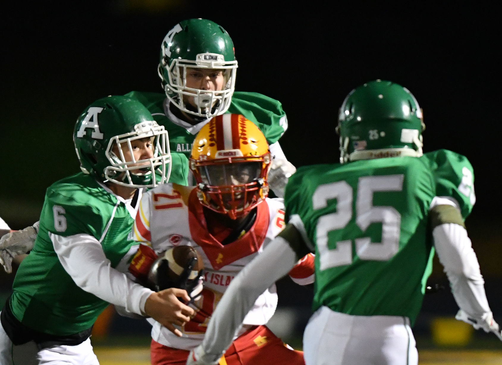 Rock Island vs Alleman football